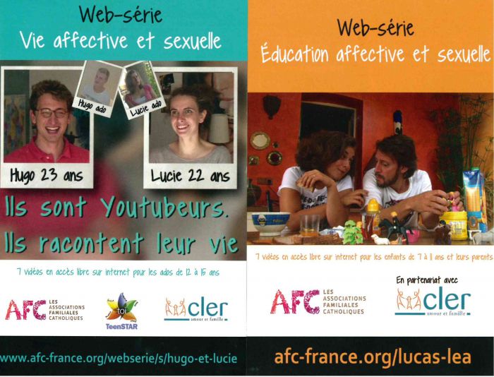 Association Familiale Catholique de l'Yonne : Web-série "Vie affective et sexuelle"